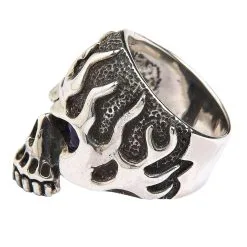 Bikerringshop Sterling Silver Blue Sapphire Eyes Flame Skull Ring 15 Bikerringshop Sterling Silver Blue Sapphire Eyes Flame Skull Ring -Outlet Rings Store f775cced e6ea 4afe 9a08 ce66f08a61bb 1I5ICJ