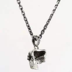 Bikerringshop Sterling Silver Biker Fist Pendant Necklace 19 Bikerringshop Sterling Silver Biker Fist Pendant Necklace -Outlet Rings Store fist necklace 4