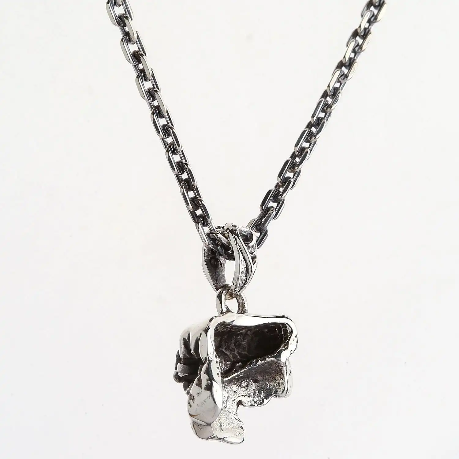 Bikerringshop Sterling Silver Biker Fist Pendant Necklace 10 Bikerringshop Sterling Silver Biker Fist Pendant Necklace - Image 8