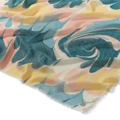 The Metropolitan Museum Of Art French Marbled Paper Square Silk Scarf -Outlet Rings Store french marbled paper square silk scarf 4