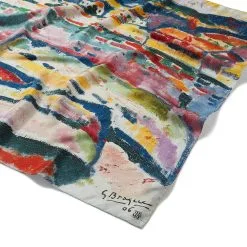 The Metropolitan Museum Of Art Georges Braque Boats On The Beach At L'Estaque Square Silk Scarf -Outlet Rings Store georges braque boats on the beach at l estaque square silk scarf 3