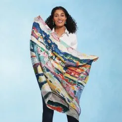 The Metropolitan Museum Of Art Georges Braque Boats On The Beach At L'Estaque Square Silk Scarf -Outlet Rings Store georges braque boats on the beach at l estaque square silk scarf 4