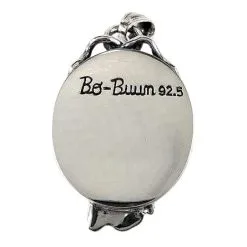 Bikerringshop Sterling Silver Skeleton Skull Ghost Mirror Pendant -Outlet Rings Store ghost pendant 2