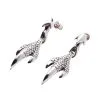 Bikerringshop Sterling Silver Gothic Dragon Claw Earrings 1 Bikerringshop Sterling Silver Gothic Dragon Claw Earrings -Outlet Rings Store gothic dragon claw earrings 3