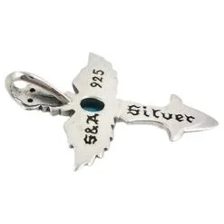 Bikerringshop Sterling Silver Gothic Wings Pendants -Outlet Rings Store gothic wings pendants 5