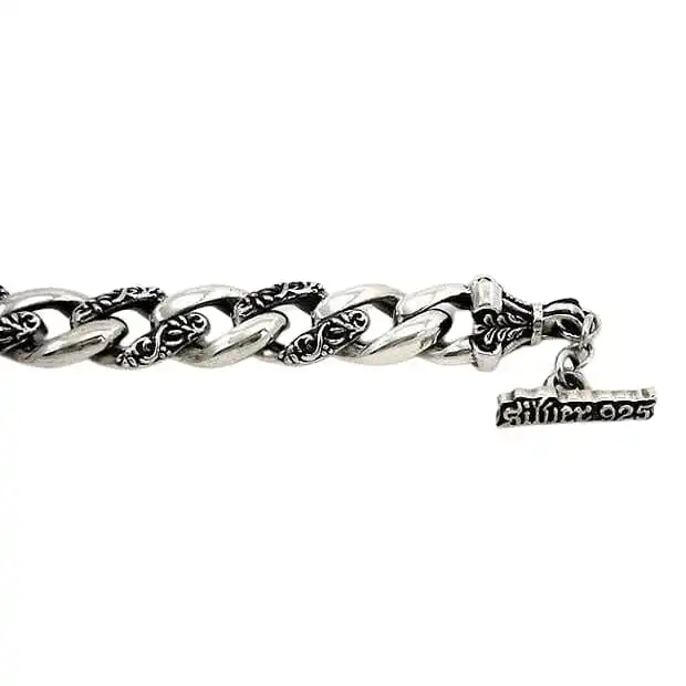 Bikerringshop 925 Sterling Silver Dragon Griffin Bracelet 10 Bikerringshop 925 Sterling Silver Dragon Griffin Bracelet - Image 8