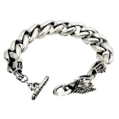 Bikerringshop 925 Sterling Silver Dragon Griffin Bracelet 14 Bikerringshop 925 Sterling Silver Dragon Griffin Bracelet -Outlet Rings Store griffin bracelet 5