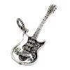 Bikerringshop Sterling Silver Rocker Guitar Pendant Necklace -Outlet Rings Store guitar pendant 3