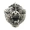 Bikerringshop Sterling Silver Hanuman Tattoo Monkey Head Ring -Outlet Rings Store hanuman tattoo ring