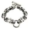 Bikerringshop Heavy Sterling Silver Bulldog Bracelet 2 Bikerringshop Heavy Sterling Silver Bulldog Bracelet -Outlet Rings Store heavy bulldog bracelet