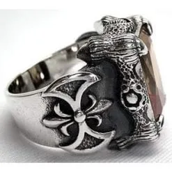 Bikerringshop Imperial Sterling Silver Gothic Ring 11 Bikerringshop Imperial Sterling Silver Gothic Ring -Outlet Rings Store imperial gothic ring 5