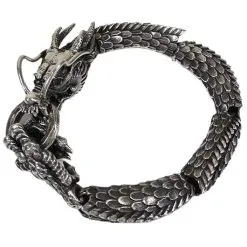 Bikerringshop Japanese Dragon Sterling Silver Bracelet 12 Bikerringshop Japanese Dragon Sterling Silver Bracelet -Outlet Rings Store japanese dragon silver bracelet 3