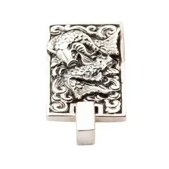 Bikerringshop Japanese Koi Fish Silver Pendant -Outlet Rings Store japanese koi fish silver pendant 7