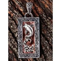 Bikerringshop Japanese Koi Silver Pendants -Outlet Rings Store japanese koi silver pendants 7
