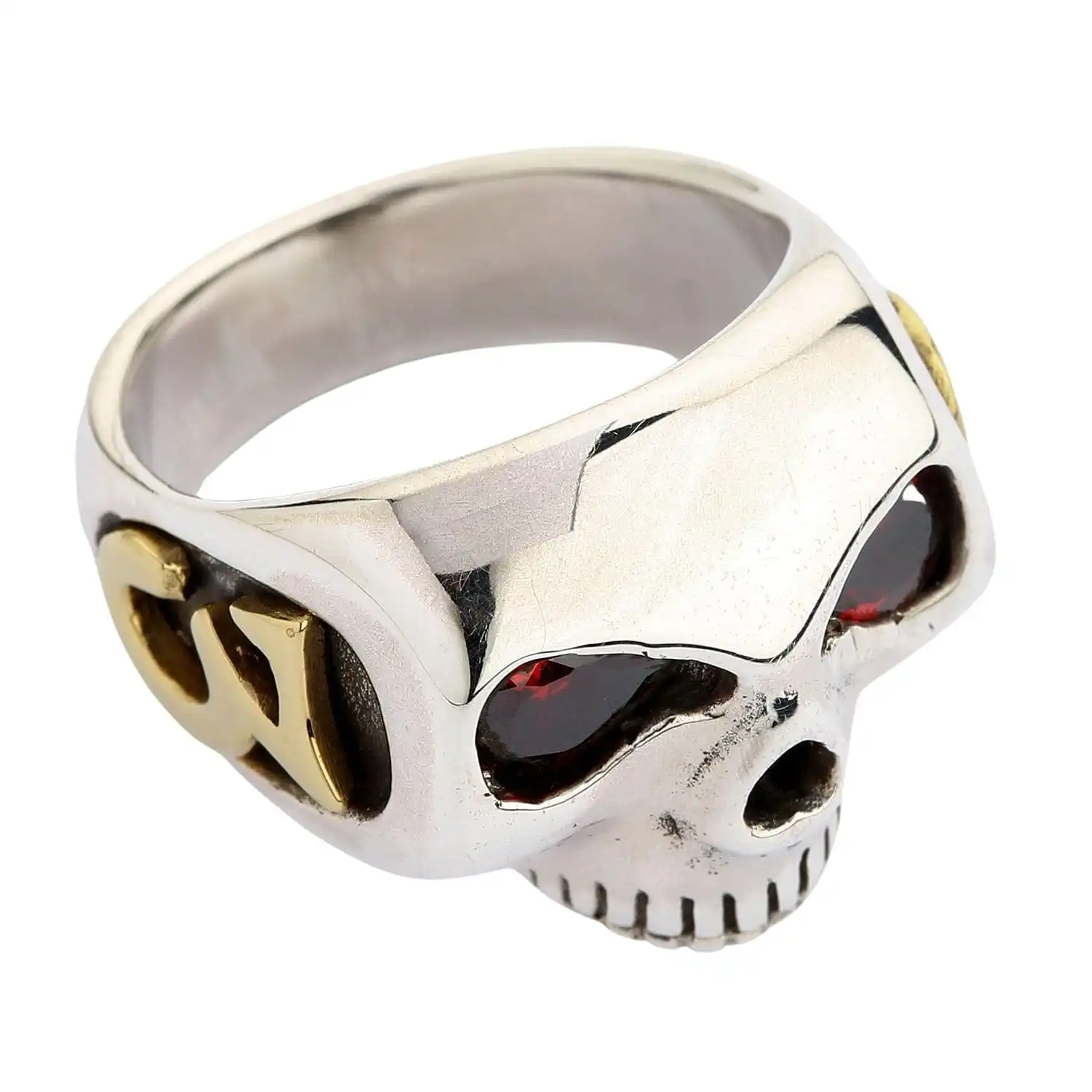 Bikerringshop Sterling Silver Johnny Depp Skull Rings 15 Bikerringshop Sterling Silver Johnny Depp Skull Rings - Image 13