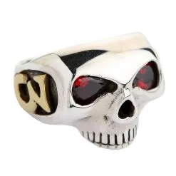Bikerringshop Sterling Silver Johnny Depp Skull Rings 20 Bikerringshop Sterling Silver Johnny Depp Skull Rings -Outlet Rings Store johnny depp skull ring 2