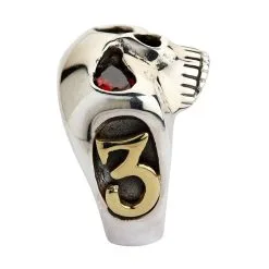 Bikerringshop Sterling Silver Johnny Depp Skull Rings 23 Bikerringshop Sterling Silver Johnny Depp Skull Rings -Outlet Rings Store johnny depp skull ring 7