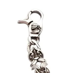 Bikerringshop Knight Rider Sterling Silver Mens Bracelet -Outlet Rings Store knight rider sterling silver mens bracelet 3