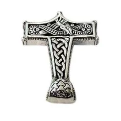 Bikerringshop Sterling Silver Knot Thors Hammer Pendant 15 Bikerringshop Sterling Silver Knot Thors Hammer Pendant -Outlet Rings Store knot thors hammer pendant 2