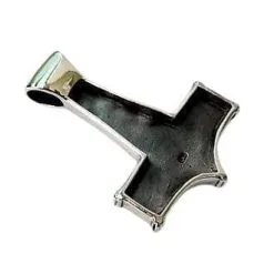 Bikerringshop Sterling Silver Knot Thors Hammer Pendant 16 Bikerringshop Sterling Silver Knot Thors Hammer Pendant -Outlet Rings Store knot thors hammer pendant 3