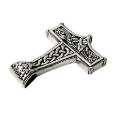Bikerringshop Sterling Silver Knot Thors Hammer Pendant 17 Bikerringshop Sterling Silver Knot Thors Hammer Pendant -Outlet Rings Store knot thors hammer pendant 4