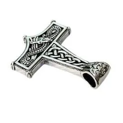 Bikerringshop Sterling Silver Knot Thors Hammer Pendant 18 Bikerringshop Sterling Silver Knot Thors Hammer Pendant -Outlet Rings Store knot thors hammer pendant 5