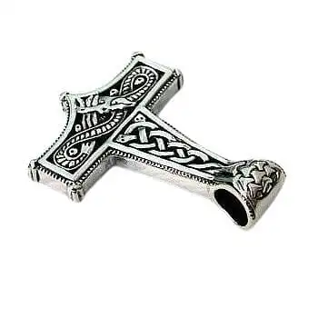 Bikerringshop Sterling Silver Knot Thors Hammer Pendant 10 Bikerringshop Sterling Silver Knot Thors Hammer Pendant - Image 8