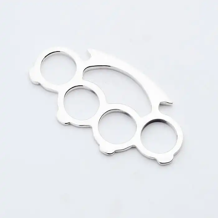 Bikerringshop Sterling Silver Knuckle Duster Pendant 5 Bikerringshop Sterling Silver Knuckle Duster Pendant - Image 3