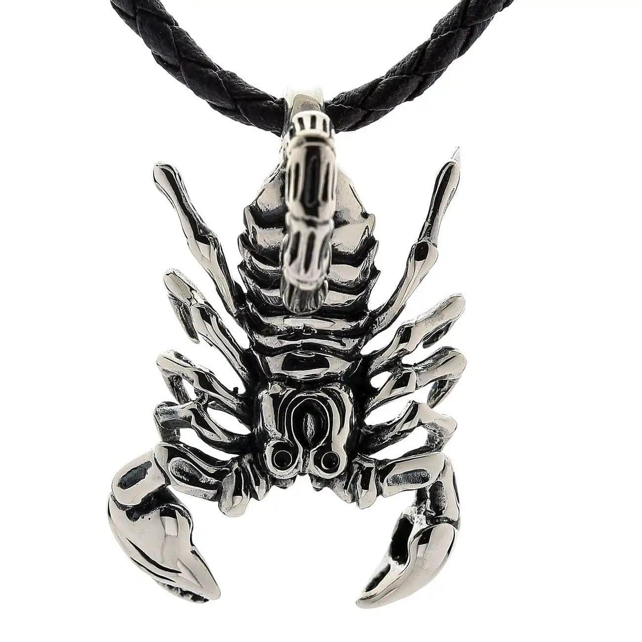 Bikerringshop 925 Sterling Silver Large Scorpion Pendant 6 Bikerringshop 925 Sterling Silver Large Scorpion Pendant - Image 4