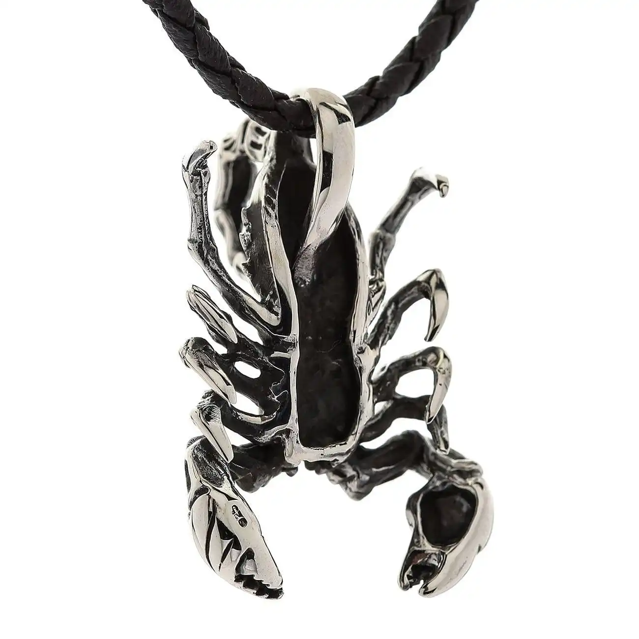 Bikerringshop 925 Sterling Silver Large Scorpion Pendant 8 Bikerringshop 925 Sterling Silver Large Scorpion Pendant - Image 6