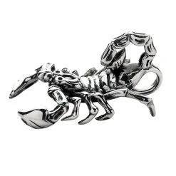 Bikerringshop 925 Sterling Silver Large Scorpion Pendant 11 Bikerringshop 925 Sterling Silver Large Scorpion Pendant -Outlet Rings Store large scorpion pendant 6