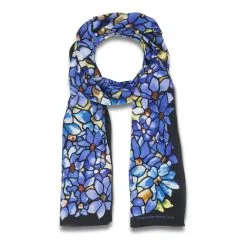 Outlet Rings Store 8 The Metropolitan Museum Of Art Louis C. Tiffany Clematis Oblong Silk Scarf