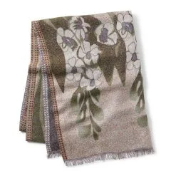 The Metropolitan Museum Of Art Louis C. Tiffany Gladioli Wool-Blend Shawl -Outlet Rings Store louis c tiffany gladioli wool blend shawl 2