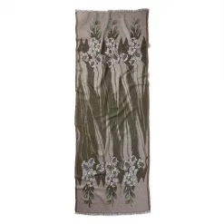 The Metropolitan Museum Of Art Louis C. Tiffany Gladioli Wool-Blend Shawl -Outlet Rings Store louis c tiffany gladioli wool blend shawl 4