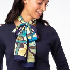 The Metropolitan Museum Of Art Louis C. Tiffany Grapevine Oblong Silk Scarf 9 The Metropolitan Museum Of Art Louis C. Tiffany Grapevine Oblong Silk Scarf -Outlet Rings Store louis c tiffany grapevine oblong silk scarf 2