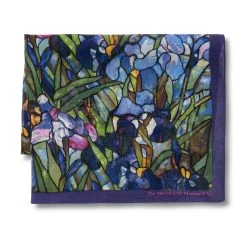 Outlet Rings Store -Outlet Rings Store louis c tiffany irises oblong silk scarf 1