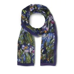 Outlet Rings Store 27 The Metropolitan Museum Of Art Louis C. Tiffany Irises Oblong Silk Scarf