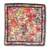 The Met Store Louis C. Tiffany Peonies Silk Neckerchief 1 The Met Store Louis C. Tiffany Peonies Silk Neckerchief -Outlet Rings Store louis c tiffany peonies silk neckerchief