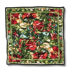 Outlet Rings Store 25 The Metropolitan Museum Of Art Louis C. Tiffany Peony Silk Neckerchief