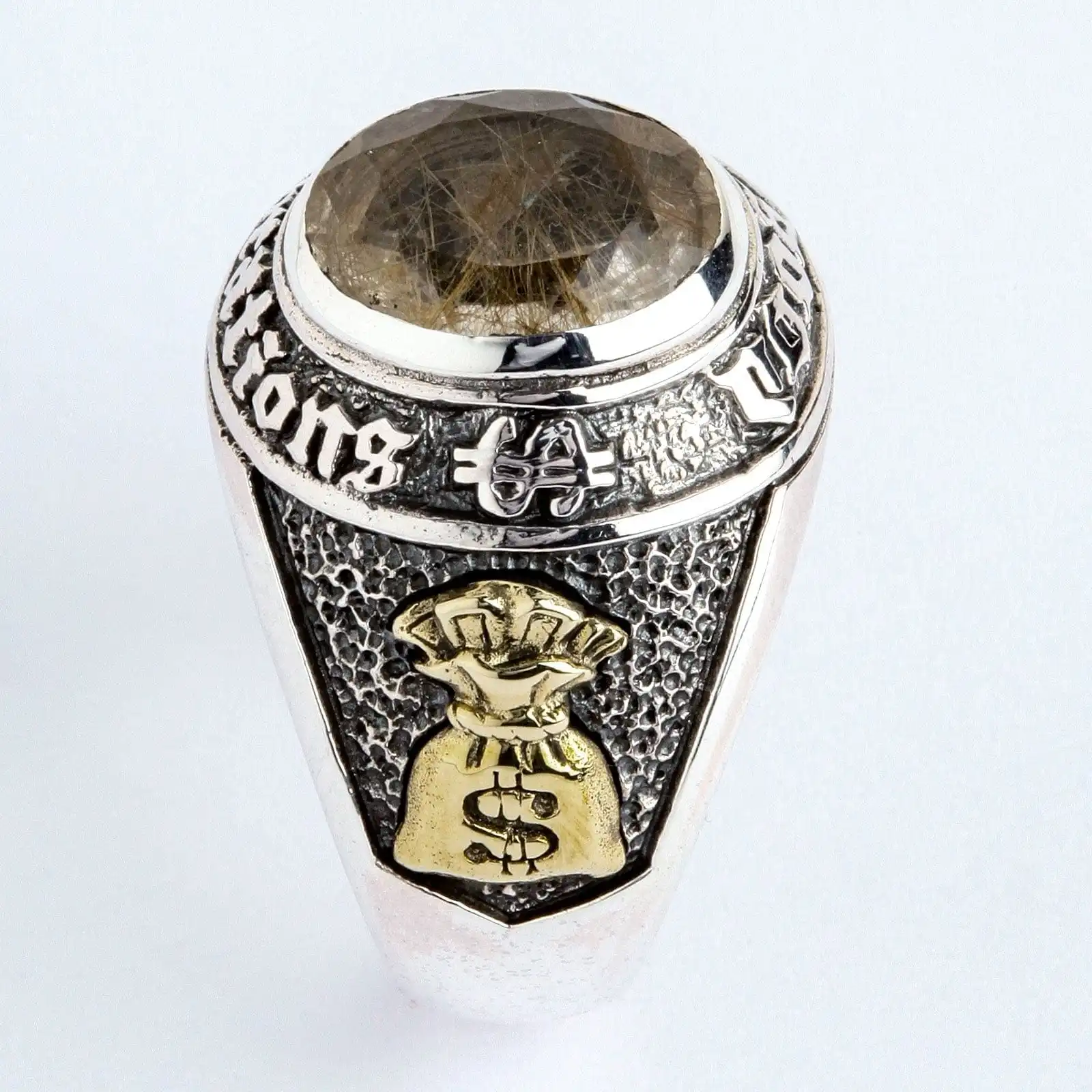 Bikerringshop Sterling Silver Gamble Slot Machine Lucky Number 777 Biker Ring 8 Bikerringshop Sterling Silver Gamble Slot Machine Lucky Number 777 Biker Ring - Image 6