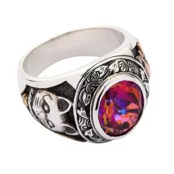 Bikerringshop Sterling Silver Japanese Fortune Maneki-Neko Cat Ring -Outlet Rings Store maneki neko cat ring 3