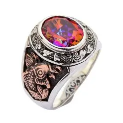 Bikerringshop Sterling Silver Japanese Fortune Maneki-Neko Cat Ring -Outlet Rings Store maneki neko cat ring 5