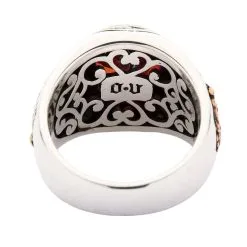 Bikerringshop Sterling Silver Japanese Fortune Maneki-Neko Cat Ring -Outlet Rings Store maneki neko cat ring 7
