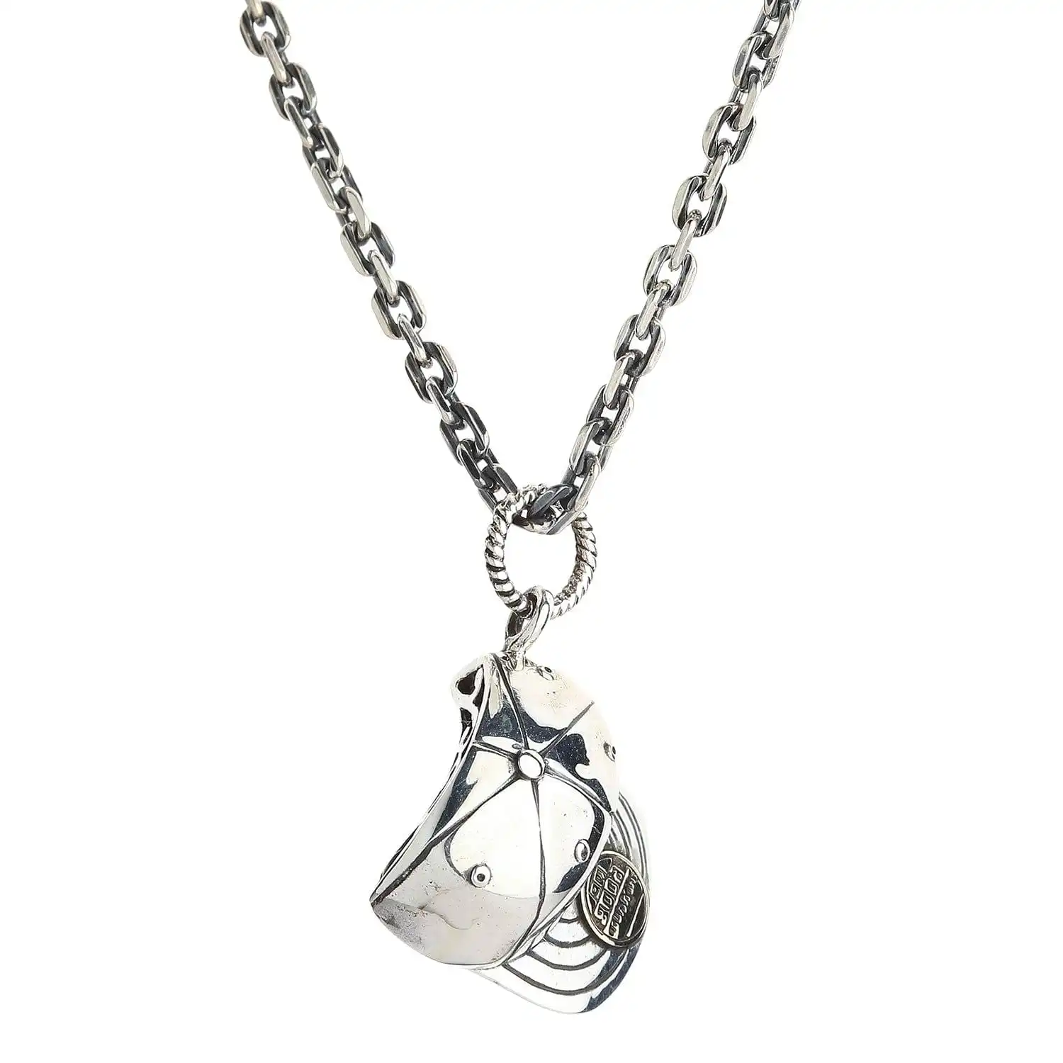 Bikerringshop Sterling Silver Marijuana Leaf Cap Pendant 12 Bikerringshop Sterling Silver Marijuana Leaf Cap Pendant - Image 10