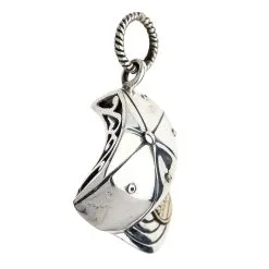 Bikerringshop Sterling Silver Marijuana Leaf Cap Pendant 18 Bikerringshop Sterling Silver Marijuana Leaf Cap Pendant -Outlet Rings Store marijuana leaf cap pendant 6