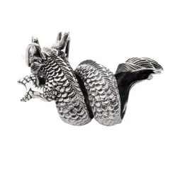 Bikerringshop Massive Red Eye Dragon Sterling Silver Ring 18 Bikerringshop Massive Red Eye Dragon Sterling Silver Ring -Outlet Rings Store massive red eye dragon ring 11