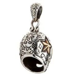 Bikerringshop Sterling Silver Brass Mexican Mask Pendant Necklace -Outlet Rings Store mexican mask pendant 8