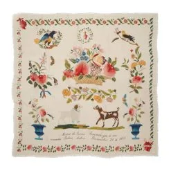 The Metropolitan Museum Of Art Mexican Sampler Square Cashmere-Blend Scarf