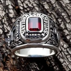 Bikerringshop Michigan American Football Club Ring