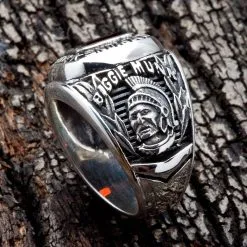 Bikerringshop Michigan American Football Club Ring -Outlet Rings Store micigan footbal club ring 5